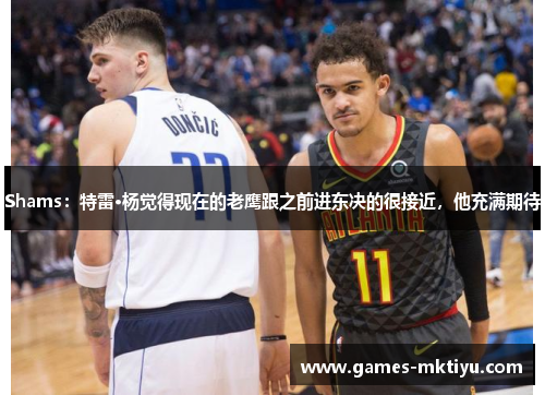 Shams：特雷·杨觉得现在的老鹰跟之前进东决的很接近，他充满期待